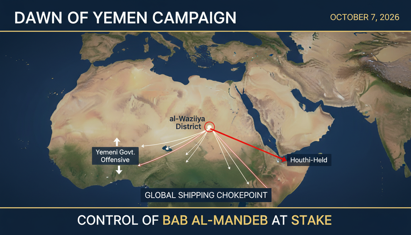 Represent Control Yemeni Government Forces Initiate Offensive to Regain Control of al ...